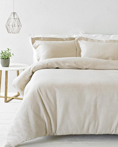 bedding-Waffle Blush - Premium